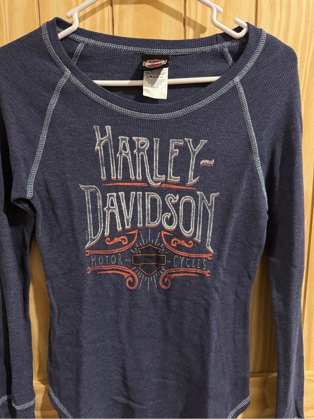 Harley-Davidson Motorcycles Collectable Texas Long Sleeve Thermal Shirt—Small - Picture 2 of 8